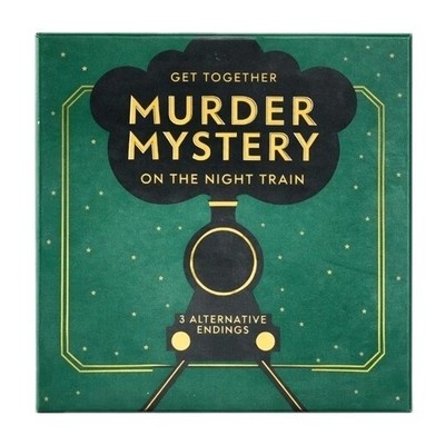 Get Together Murder Mystery on the Night Train Party Game 5 13 Players Complete