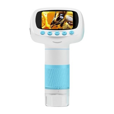Children Microscope 2in Display Screen Microscope For Classroom Science Learning