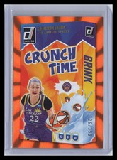 WNBA Donruss #17 Cameron Brink Orange Laser Crunch Time /399