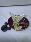 Tinker Bell Disneyland AAA Vacations Oval Burgundy DLR  Disney Pin 49880 — photo 2