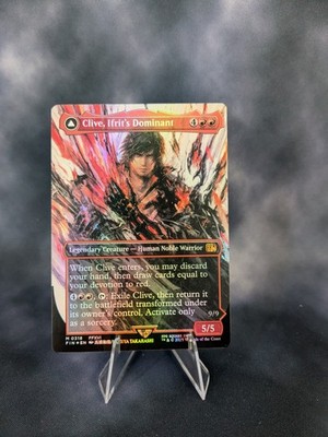 MTG イフリート/Ifrit【Foil】 Ifrit Fury FOIL Unplayed NM MTG Final Fantasy X Secret Lair