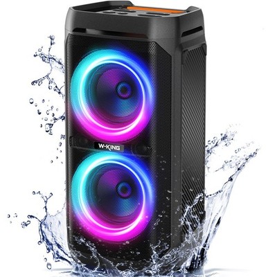 Portable Bluetooth Speaker 240W, Loud Boom Box with Deep Bass Subwoofers, IPX...