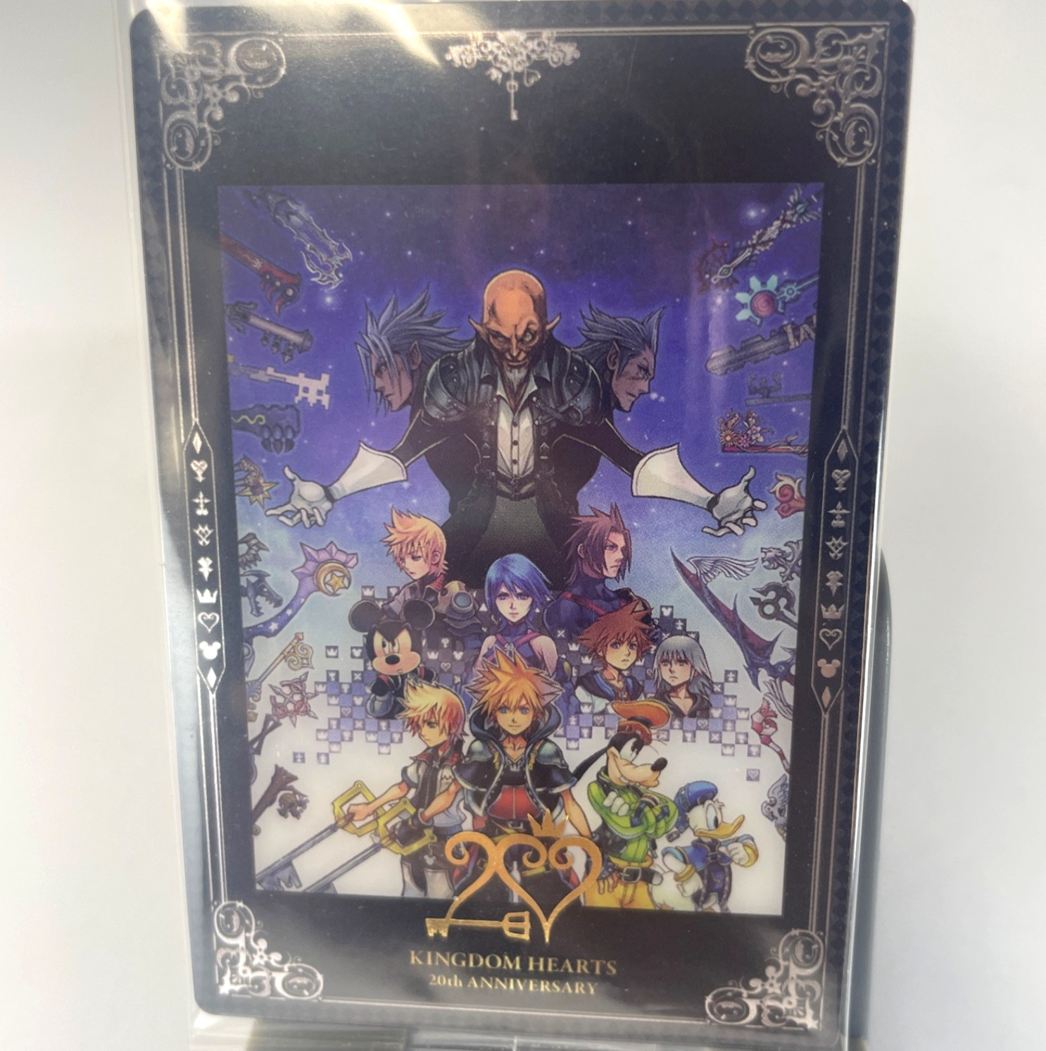 Kingdom Hearts Wafer Card  023 Disney Bandai Not-Opened 20th Anniversa