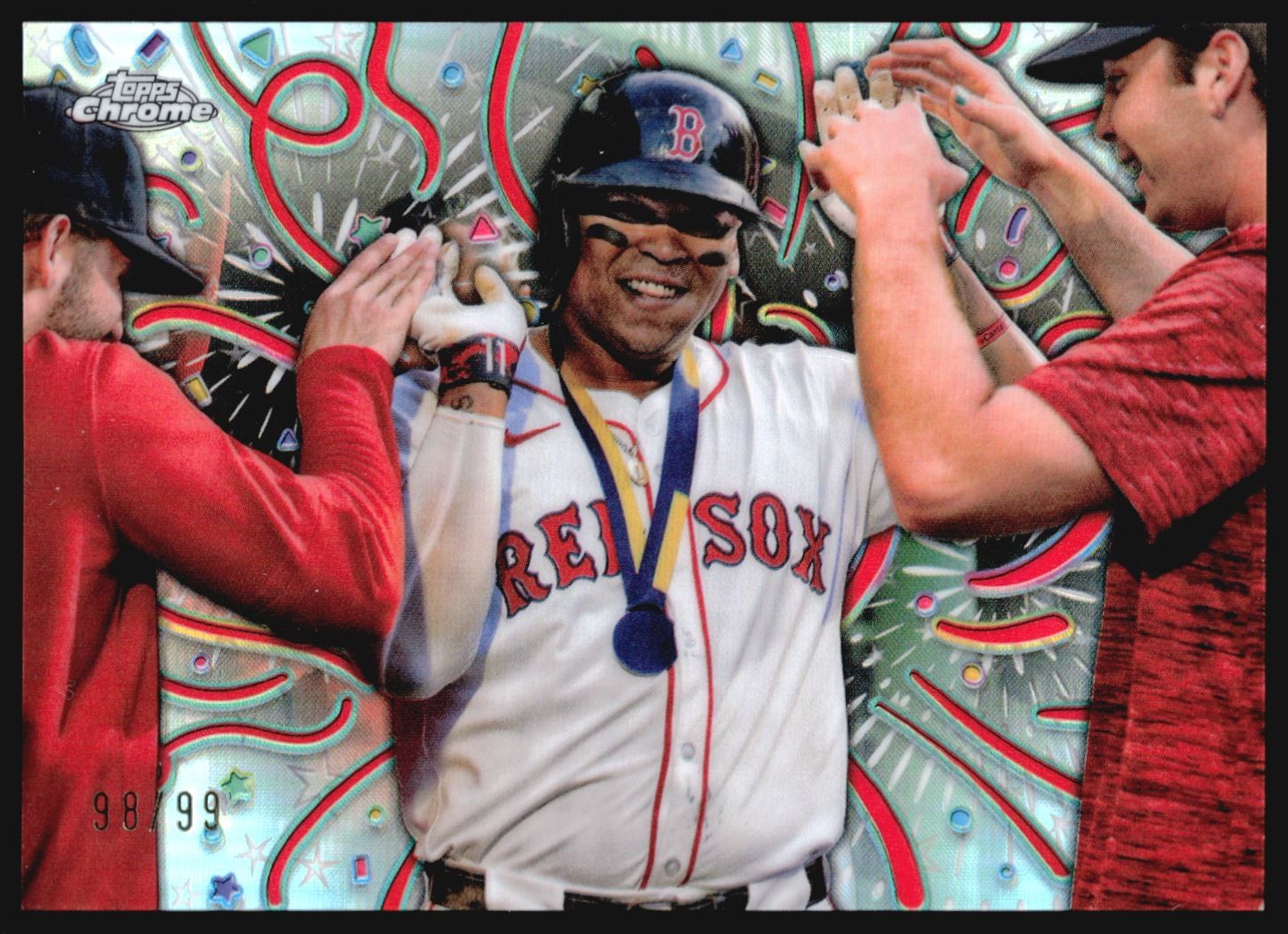 2024 Topps Chrome Update Celebracion RAFAEL DEVERS /99 #CELE-6 Case Hit