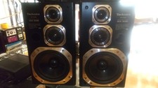 Technics SB-D5000 3-Way Speakers Pair Tested Working