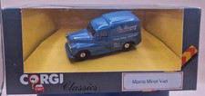 Vintage 1986 Corgi Classics Diecast C957/12 Morris Minor Van D. Morgan Livery