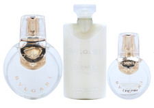 Bvlgari Omnia Crystalline 3 PC Set: 3.4 oz EDT  0.5 oz EDT  2.5 oz B/Lotion