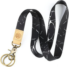Lanyard for Keys, Cool Neck Strap Key Chain Holder, Long Lanyard for ID Badges W