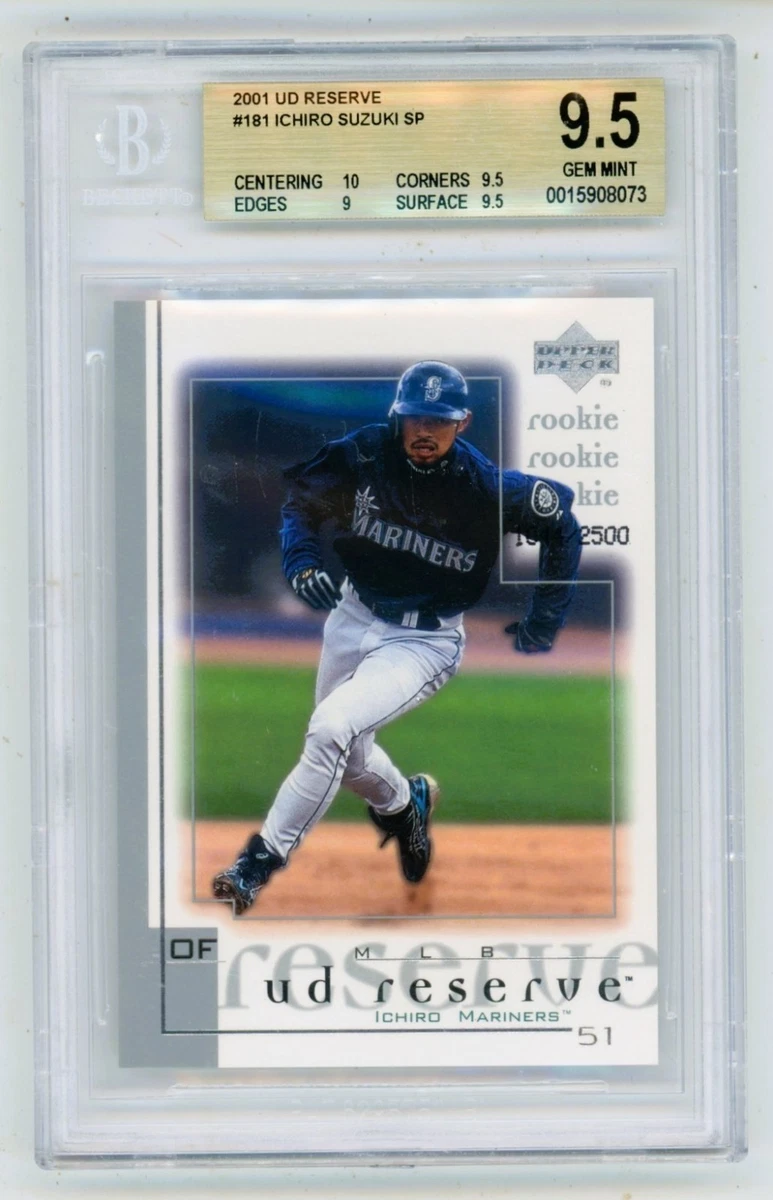 Upper Deck Ichiro Suzuki Rookie Baseball Sports Trading Cards