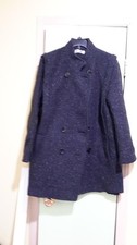 Vintage Women's VTG FORECASTER Wool and Polyester Blend Coat, COBLESTONE PEACOA