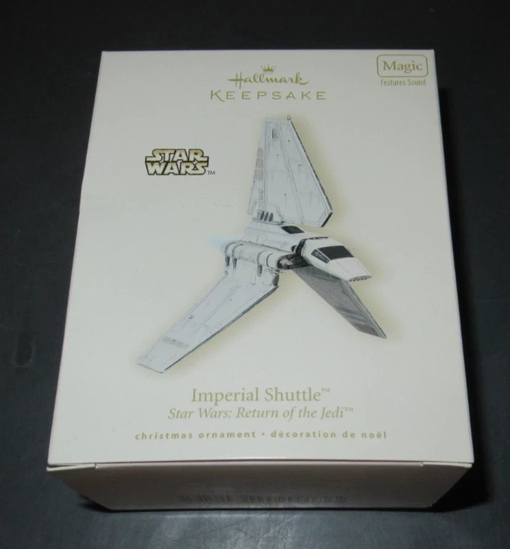 Hallmark Keepsake Star Wars Imperial Shuttle 2008 Magic Sound Ornament UNOPENED