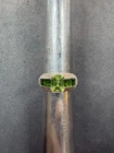 5.2g VTG Sterling Silver 925 Peridot & Diamond Ring Size 8 Jewelry Lot K