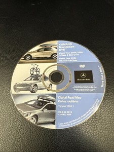 2006 MERCEDES CLK C M R CLASS NAVIGATION DVD VERSION 2005.1 a169 827 3059