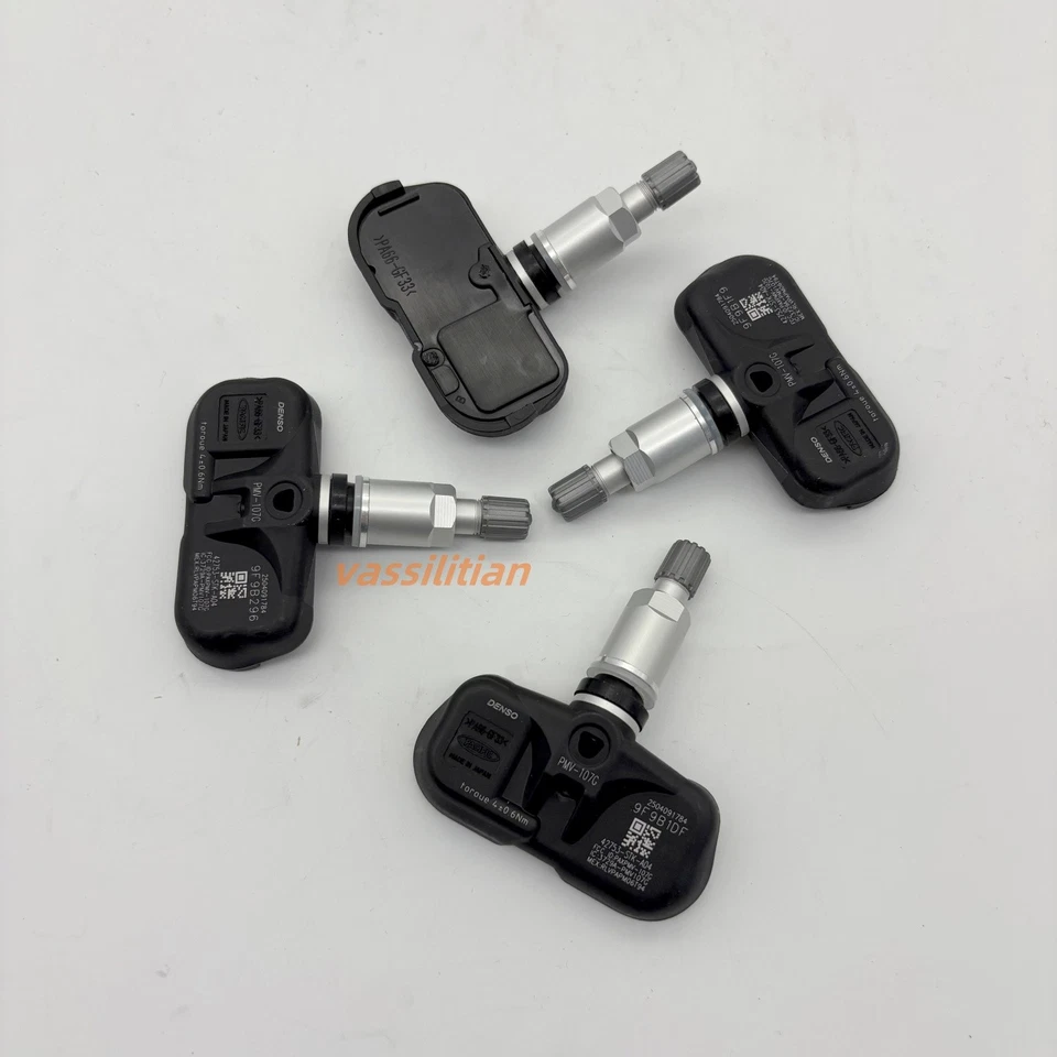 DENSO 4PCS Tire Pressure Sensor TPMS 42753-STK-A04 For Honda Pilot Alloy Acura - Imagem 3 de 4