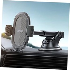 Suction Cup Phone Holder Matte Black-2nd Upgraded Version