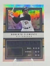 2023 Panini Three and Two Sapphire Roberto Clemente Full Count Pirates HOF /150