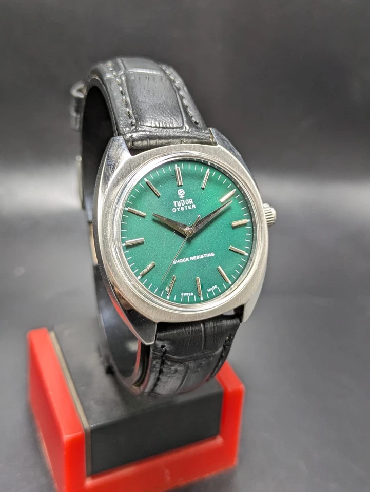 Винтажные швейцарские мужские часы Tudor Oyster с ручным заводом 17 камней - Изображение 3 из 4