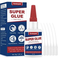 35G Sekundenkleber Extra Stark, Alleskleber Mit Antiverstopfungskappe