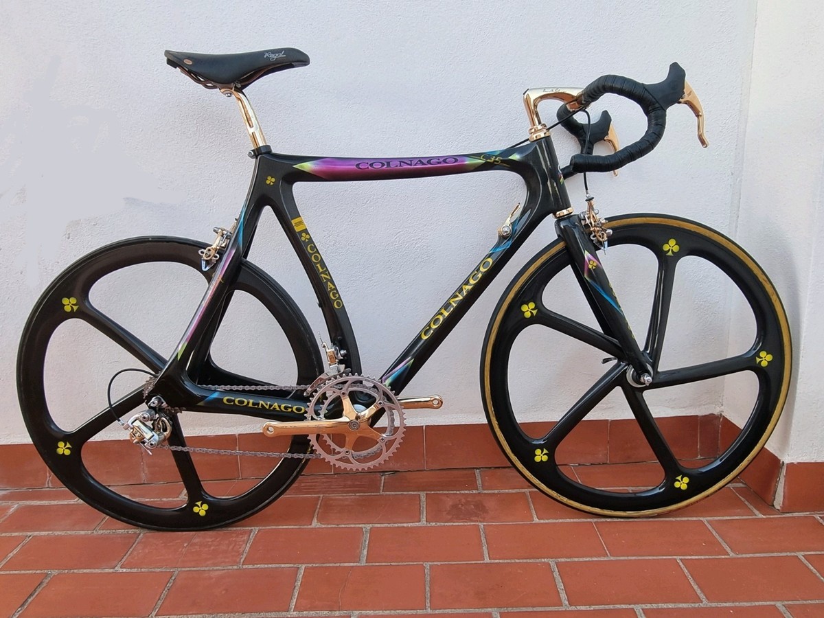 Colnago C35 Ferrari Campagnolo C-récord Gold