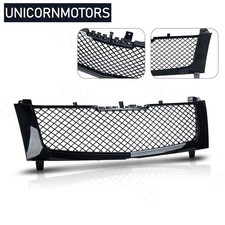 For 2002-2006 Cadillac Escalade Front Bumper Upper Grille Gloss Black 15162129 For 2002-2006 Cadillac Escalade Front Bumper Upper Grille Gloss Black 15162129
