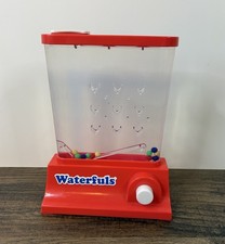 Waterfuls Wonderful Water Push Luck Skill Gioco Rosso Tic Tac Toe Pulizia Sensoriale