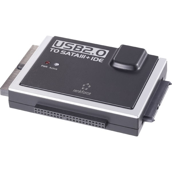 Renkforce USB 2.0 IDE + SATA Converter