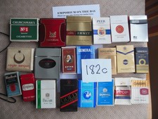 21x Vintage Empty Cigarette Boxes 1970-80's Imperial 555  Churchmans Belair Peer