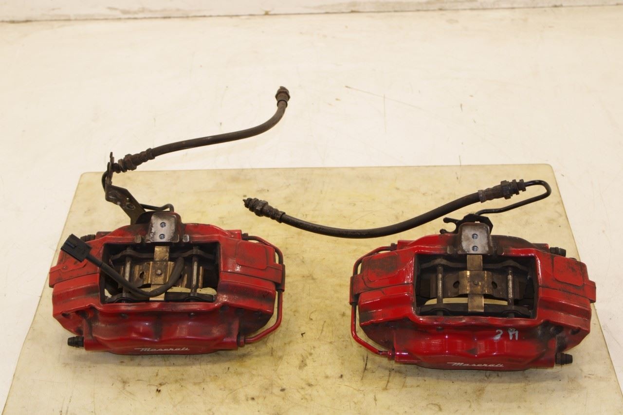 14-16 Maserati Ghibli S Q4 Rear Right and Left Side Brake Disc Caliper 670006309
