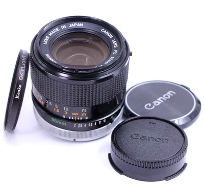 Canon FD 35mm f/2 Camera Lenses for sale | eBay