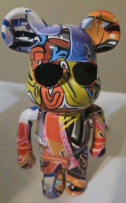 Brand New B5 + Wireless Graffiti Bear Speaker Galaxy Space Colorful Print 