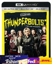 Thunderbolts 4K UHD+3D+Blu-ray Japan English WDUF-1028 Foreign films New