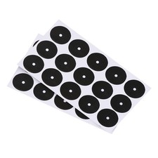 2 Sheet/30PcsPool Table Marker Dots, Billiard Point Stickers, Black