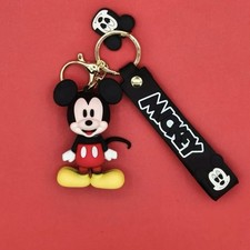 MICKEY MOUSE KEYCHAIN WITH DETACHABLE HAND STRAP