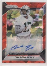 2016 Panini Prizm Rookie Red Crystals 23/75 Charone Peake #RA-CPK Auto s7f