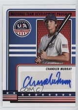 2023 Panini USA Baseball Stars & Stripes Blue Chandler Murray #NTDP-CM Auto yl0