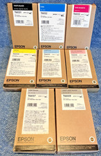 2017 - 2023 Genuine Epson Stylus Pro 7800, 9800, 7880, 9880 Ink Set