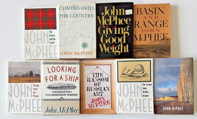 Lot of 9 Books by John McPhee