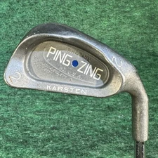 Vintage Ping Zing 2 Iron Blue Dot KT-M Steel Shaft Mens Right Hand Golf Club