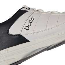 Dexter  Bowling Shoes Mens 10.5M D White Black Leather Ricky IV EUC