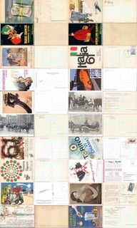 postcards ADVERTISING lot 20 pieces code 021 U