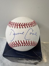 David Cone Signed Baseball Beckett COA BAS Autograph Yankees