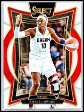 2025 Panini Select WNBA #45 Rhyne Howard Silver Prizm Atlanta Dream
