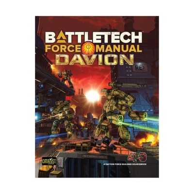 Catalyst Battletech Rulebooks & Manuals Force Manual - Davion New