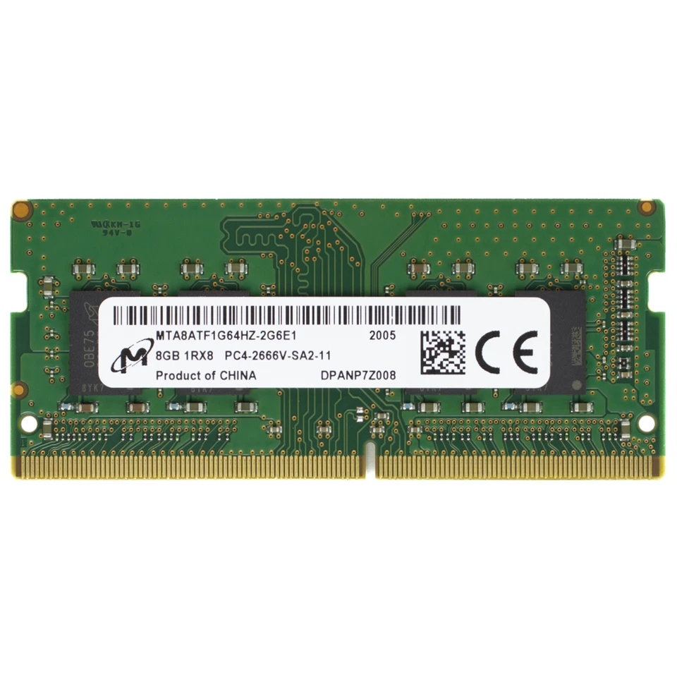 Micron 8GB DDR4 PC4-21300S Supermicro MEM-DR480L-CL01-SO26 Equivalent Memory RAM - Image 2 of 3