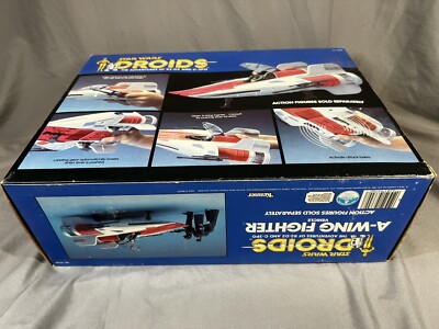 VINTAGE STAR WARS DROIDS A-WING FIGHTER 1985 FACTORY SEALED KENNER