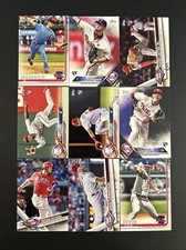 Philadelphia Phillies Rookie RC Lot (9 Cards) - Topps Baseball (L305)
