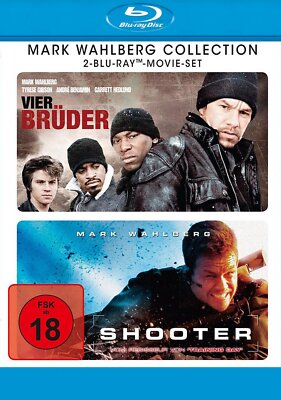 Mark Wahlberg Collection (Vier Brüder + Shooter) # BLU-RAY-NEU