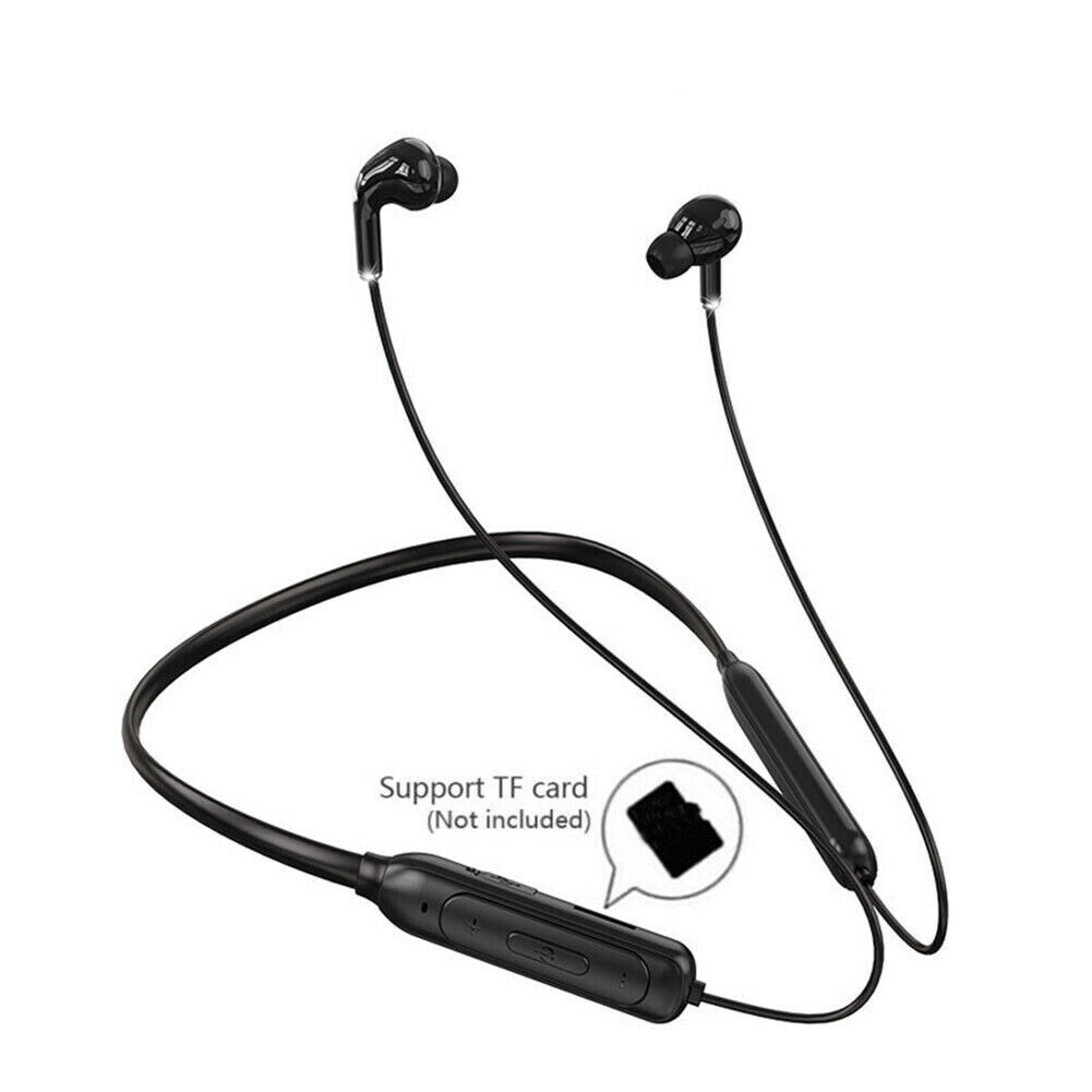 Wireless Earphones Bluetooth Sport Neckband Headsets Stereo Music Earpieces