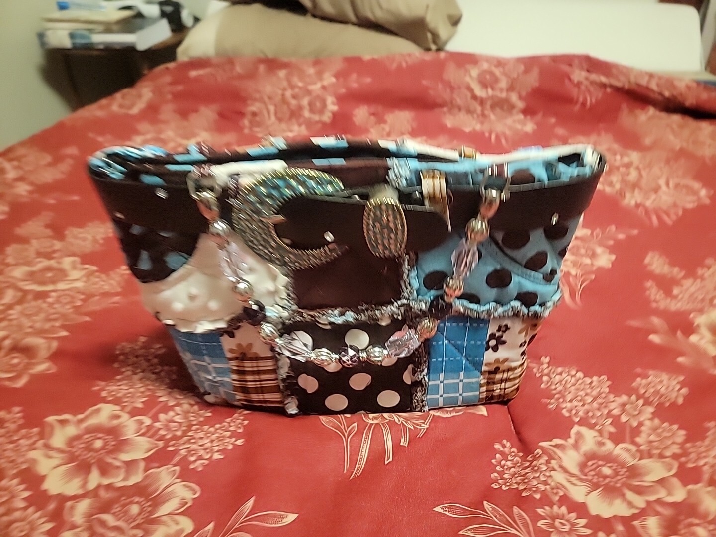 Unique Western Patchwork Buckle Shoulder Purse - image 1