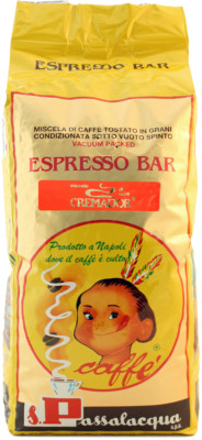 COFFEE PASSALACQUA CREMADOR - ESPRESSO BAR - PACK 1Kg (2.2lbs) COFFEE BEANS